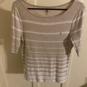 Tommy Hilfiger 3/4 sleeve top, size large